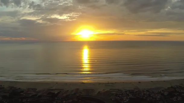 les plages de Seignosse offre les plus jolis couchers de soleil